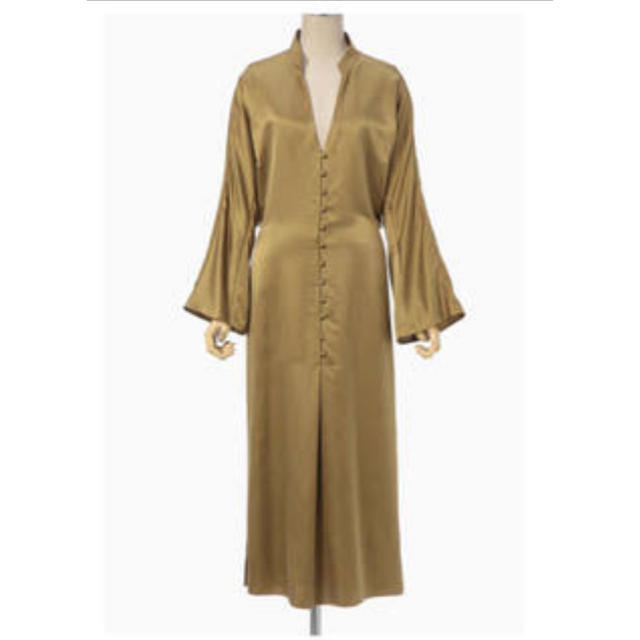 mame / Suede Touch Silk Dress