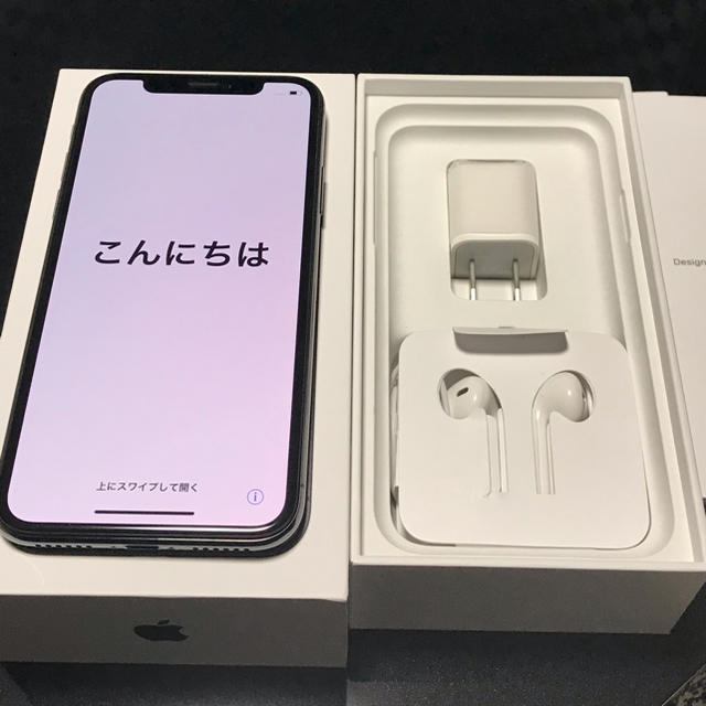 256gbApple iPhoneX 256G SIMロック解除済