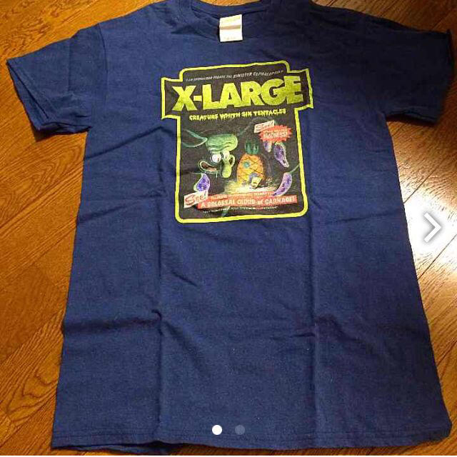 XLARGE - スポンジボブX-LARGE限定コラボTの通販 by まぁ XLARGE - スポンジボブX-LARGE限定コラボTの通販 by まぁ