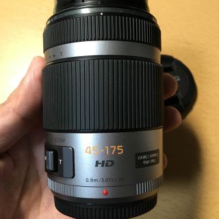 パナソニック(Panasonic)のLumix 45-175mm f4-5.6 power ois 電動ズーム 銀(レンズ(ズーム))