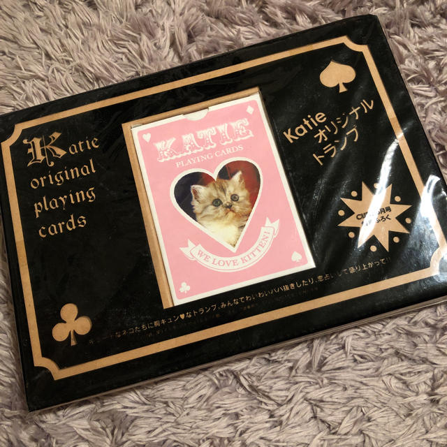 Katie(ケイティ)のケイティ トランプ 付録 Katie エンタメ/ホビーのテーブルゲーム/ホビー(トランプ/UNO)の商品写真