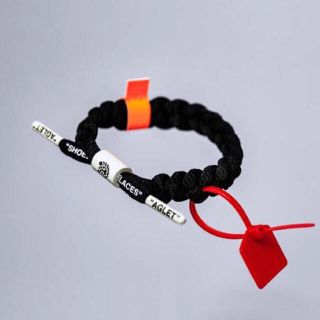 オフホワイト(OFF-WHITE)の新品未使用 Off-Clat off-white オフホワイト 送料無料(バングル/リストバンド)