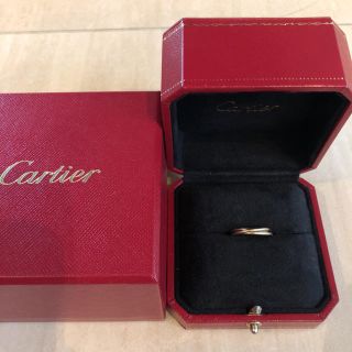 カルティエ(Cartier)のカルティエ トリニティリング 48 8号 3カラーゴールド  値引き 期間限定(リング(指輪))