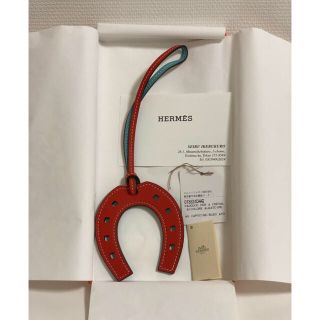 エルメス(Hermes)のエルメス パドックチャーム 馬蹄 バイカラー(バッグチャーム)