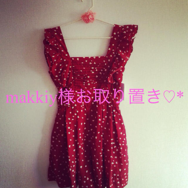 SNIDEL - snidel♡*赤ワンピʕ•̫͡•ོʔ
