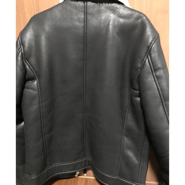 ZARA(ザラ)のボア ジャケット メンズのジャケット/アウター(ライダースジャケット)の商品写真
