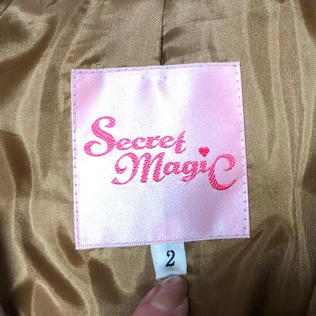 Secret Magic(シークレットマジック)の【美品】Secret Magic☆コート レディースのジャケット/アウター(ロングコート)の商品写真