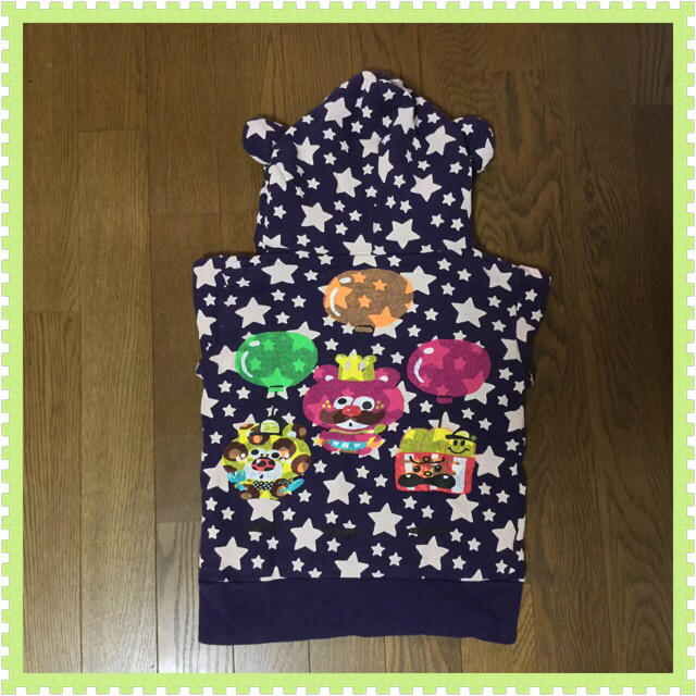 JAM(ジャム)のJAM☆ハナテンズパーカー☆120cm キッズ/ベビー/マタニティのキッズ服男の子用(90cm~)(その他)の商品写真