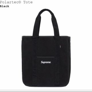 シュプリーム(Supreme)のSupreme Polartec Tote  black(トートバッグ)