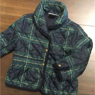 ラルフローレン(Ralph Lauren)のラルフローレン ベビー ジャケット ダウン チェック(ジャケット/コート)