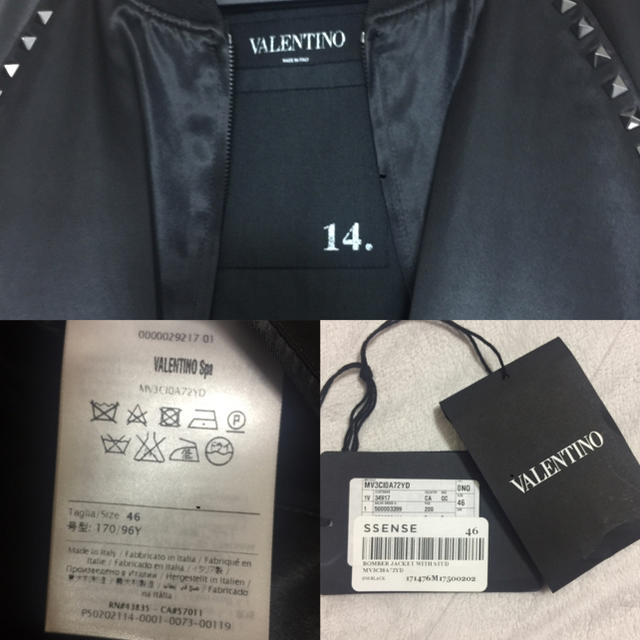 VALENTINO - ☆美品☆ VALENTINO スーベニアジャケット スカジャン 46