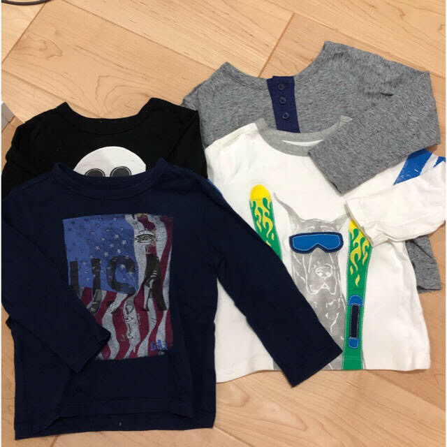 GAP(ギャップ)のGapロンTとパンツセット キッズ/ベビー/マタニティのキッズ服男の子用(90cm~)(その他)の商品写真