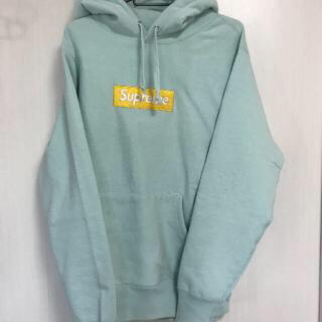 驚きの値段 Supreme - supreme 17aw ボックスロゴアイスブルー
