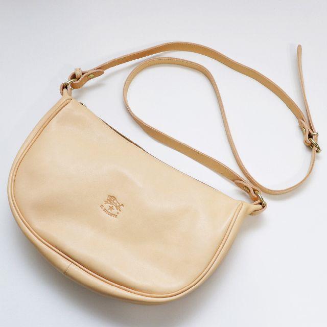 IL BISONTE - 新品 イルビゾンテ バッグ 2way ショルダーバッグ ヌメ革 レザー ブランド