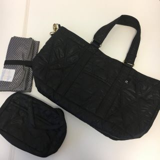 ルートート(ROOTOTE)の最終値下げ‼︎】ROOTOTE マザーズバッグ キルティングブラック(マザーズバッグ)