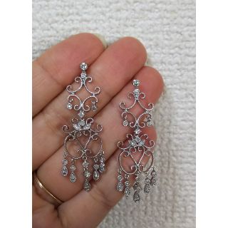 ジュエリーツツミ(JEWELRY TSUTSUMI)のc.cos様専用☆K14WGダイヤピアス 0.20ct×2 合計0.40ct(ピアス)