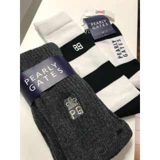 パーリーゲイツ(PEARLY GATES)の新品未使用 パーリーゲイツ  靴下 レギンス(ソックス)