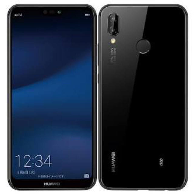 SIMフリー HUAWEI P20 lite 黒 au HWV32 新品 未使用