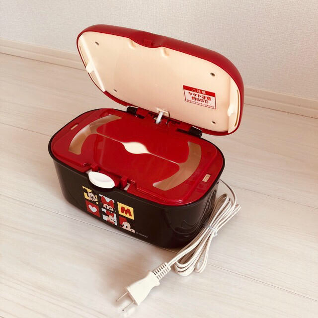 combi(コンビ)のコンビ おしりふきあたため器 クイックウォーマー ミッキーマウス キッズ/ベビー/マタニティのおむつ/トイレ用品(ベビーおしりふき)の商品写真