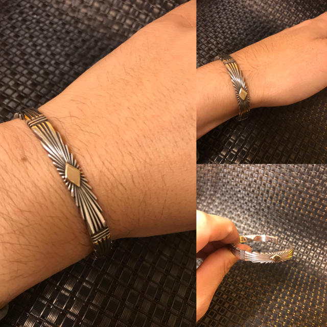 14K×StePAT BEDONI 14K×Sterling キューブ　パットベドニー　ナバホ