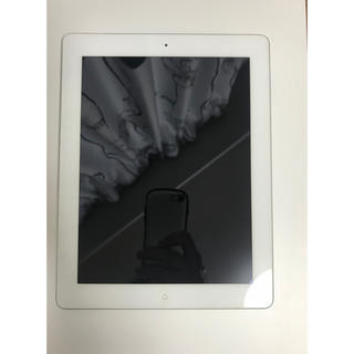 アイパッド(iPad)のiPad 4 シルバー 第四世代(タブレット)