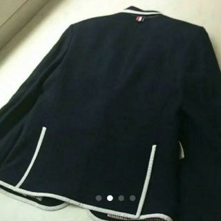 トムブラウン ニーマンマーカス パイピングジャケット M 紺ブレザー