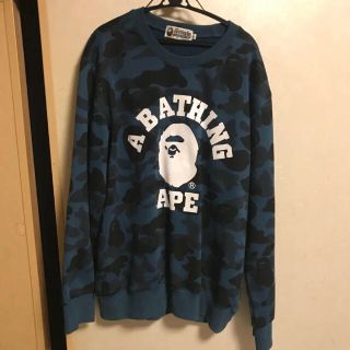 アベイシングエイプ(A BATHING APE)のA・BATHING APE アベイシングエイプ トレーナー スウェット(スウェット)