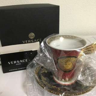 ヴェルサーチ(VERSACE)のヴェルサーチ コーヒーカップ&ソーサーセット ティーカップ ローゼンタール製(グラス/カップ)