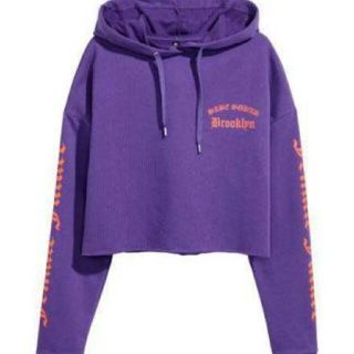 エイチアンドエム パーカー レディース パープル 紫色系 の通販 8点 H Mのレディースを買うならラクマ
