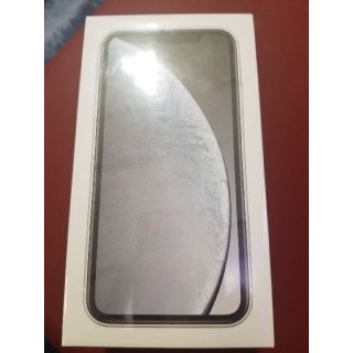 アップル(Apple)の未開封新品 iPhone XR 256GB ブラック　物理デュアルナノシム(スマートフォン本体)