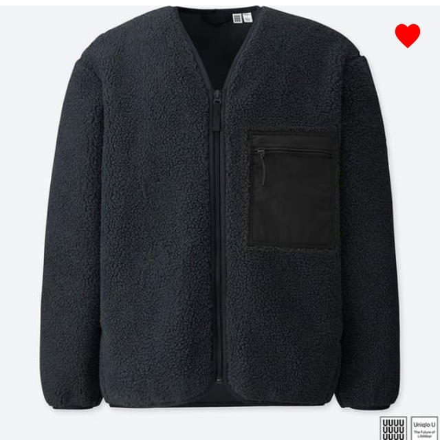 完売品 UNIQLOu フリースカーディガンⓂ️