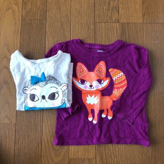 オールドネイビー(Old Navy)のオールドネイビー 女の子長袖4枚セット(Tシャツ/カットソー)