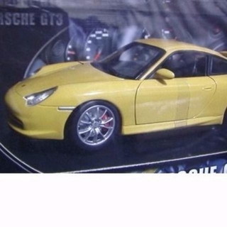 ポルシェ(Porsche)の新品🎁ポルシェ GT3 イエロー👍1/18 ミニカー HotWheels(ミニカー)