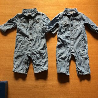 ベビーギャップ(babyGAP)のbabyGap ロンパース 70cm 双子(ロンパース)