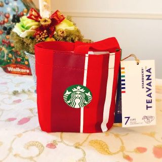 スターバックスコーヒー(Starbucks Coffee)の【新品・未開封】スターバックス® ティバーナ™ ホリデー アソートセット 7袋入(茶)