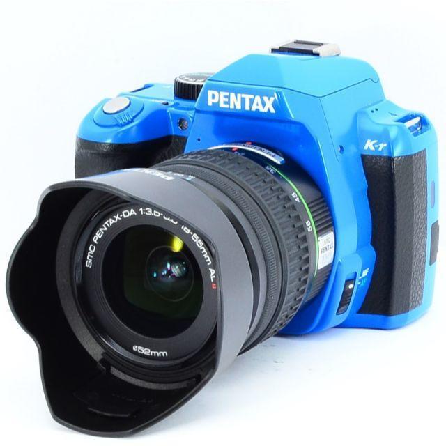 ✨お洒落なブルー✨WifiもOK✨ペンタックス PENTAX K-rスマホ/家電/カメラ