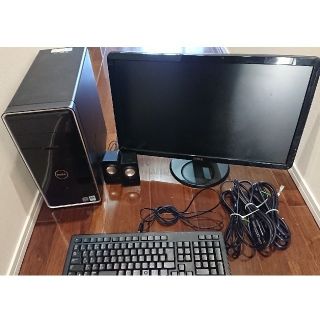 デル(DELL)の(専用)DELLデスクトップPCWinVistaモニタ,キーボード,マウス付(デスクトップ型PC)