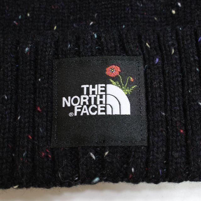 THE NORTH FACE(ザノースフェイス)のノースフェイス ノードストローム ニット帽 ボックスロゴ 黒MIX 180625 メンズの帽子(ニット帽/ビーニー)の商品写真