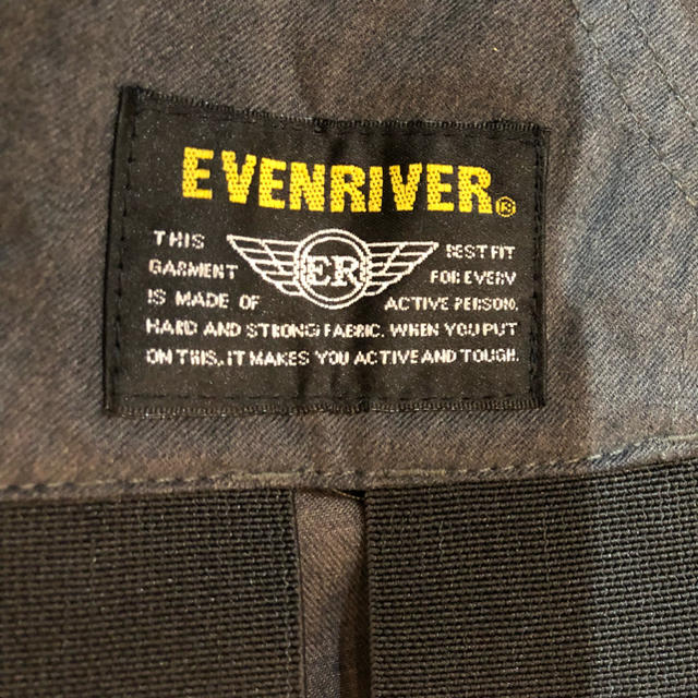 EVEN RIVER(イーブンリバー)のオーバーオール イーブンリバー 作業着 未使用 Lサイズ メンズのパンツ(サロペット/オーバーオール)の商品写真