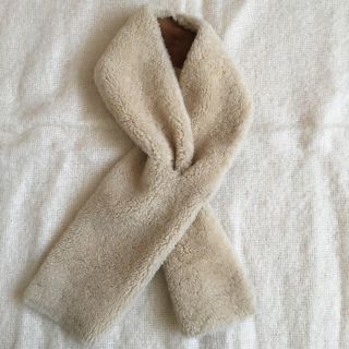 マーガレットハウエル(MARGARET HOWELL)のMARGARET HOWELL SHEEPSKIN SCARF(マフラー/ショール)