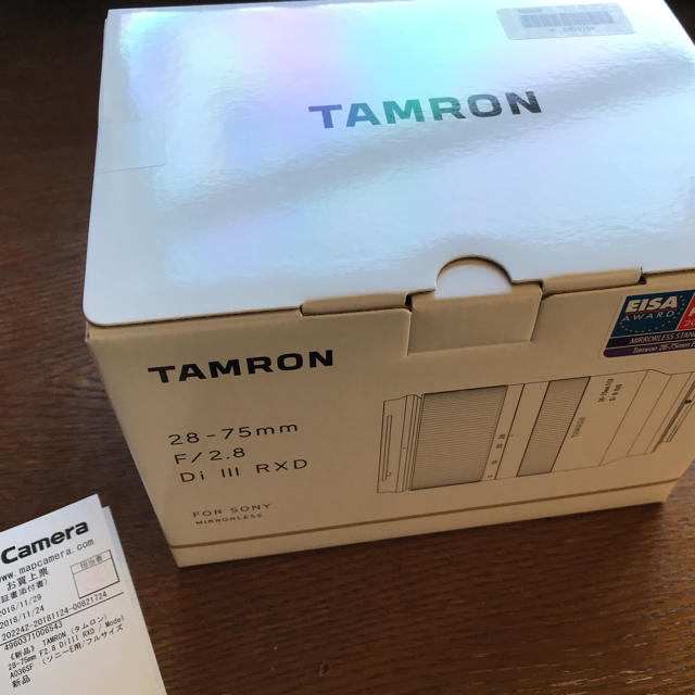 TAMRON 28-75mm F/2.8 DiⅢ RXD 新品未開封 保証一年有