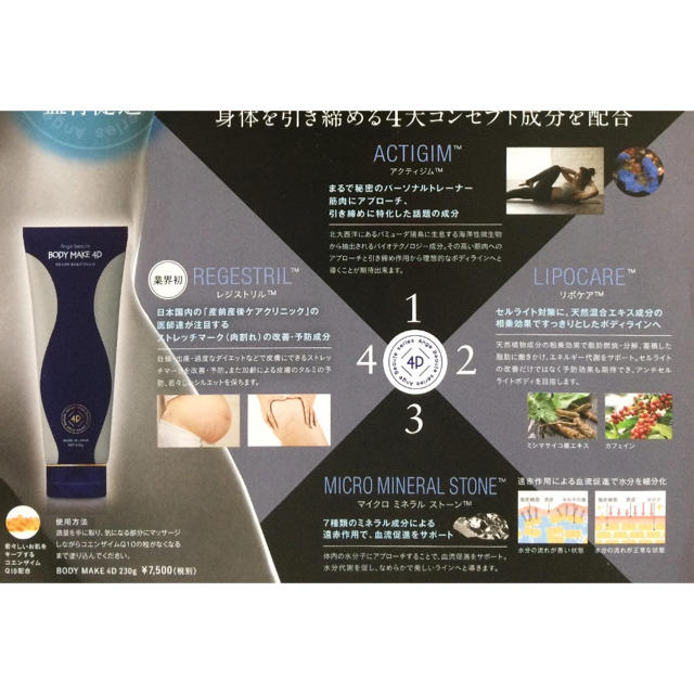 新しい到着 - BODY MAKE 4D BEAUTE - www.caopositivo.com.br