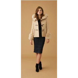 リエンダ(rienda)のrienda♡Faux Fur SLV WoolダッフルコートCT 新品 未使用(ダッフルコート)