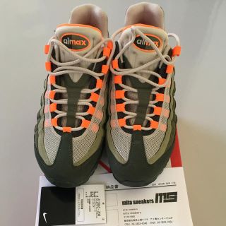 ナイキ(NIKE)のNIKE AIR MAX95 OG TOTAL ORANGE (スニーカー)