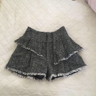 アゴストショップ(AGOSTO SHOP)のAGOSTO デザインショートパンツ(キュロット)