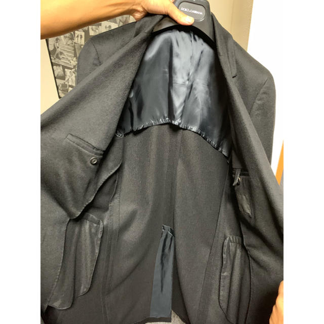 PRADA(プラダ)のプラダ カシミヤ100%コート メンズのジャケット/アウター(チェスターコート)の商品写真