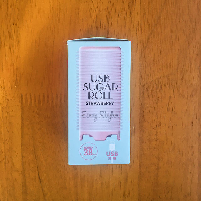 USB SUGAR ROLL ホットカーラー（38mm） コスメ/美容のヘアケア/スタイリング(カーラー(マジック/スポンジ))の商品写真