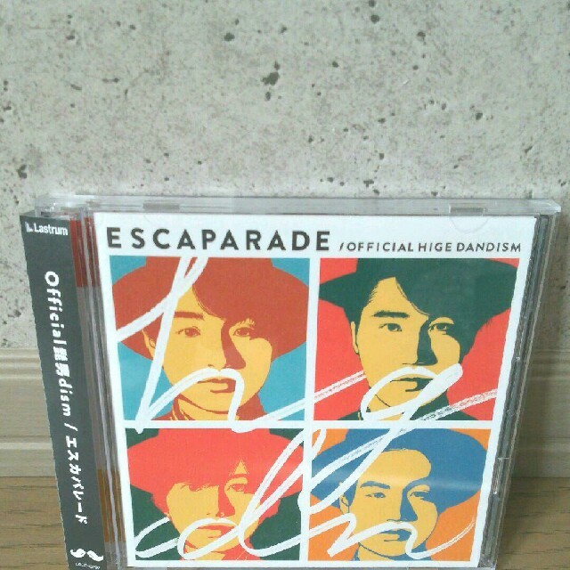 official髭男dism『エスカパレード』初回限定盤CD+DVDステッカー | フリマアプリ ラクマ