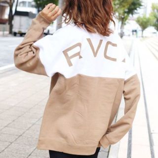 ルーカ(RVCA)の込み RVCAバックロゴトレーナー ルーカ スウェット(トレーナー/スウェット)