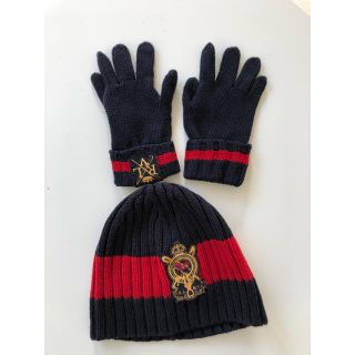 ラルフローレン(Ralph Lauren)の<きらり様専用>ラルフローレン キッズ用 手袋&ニット帽(手袋)